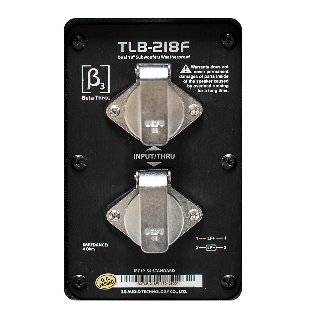 TLB-218F - Dual 18" Subwoofer Weatherproof Speaker