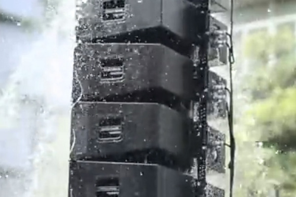 Uninterrupted 500-hour testing of TLA-121F Weatherproof Line Array