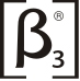 Beta Three logo Beta Three logo