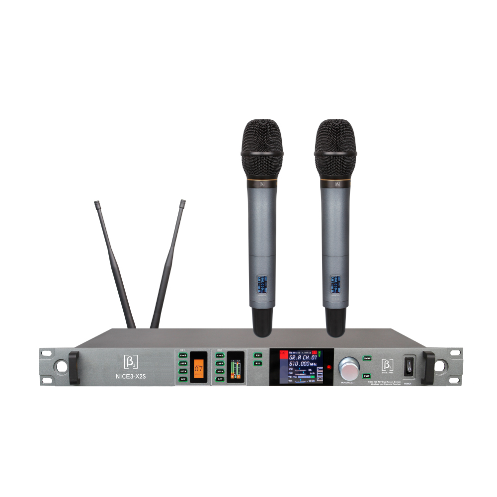 NICE3-X2S Wireless Handheld Microphone - Dante Edition